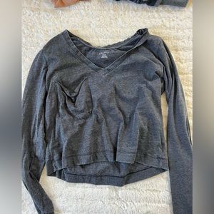 Z-Supply Large cropped long sleeve